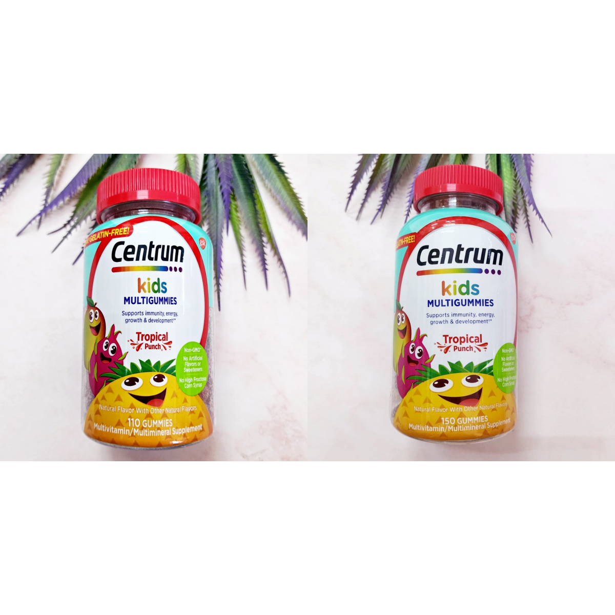 !! EXP 04/2024 [Centrum] Kids Multigummies Tropical Punch Centrum ...