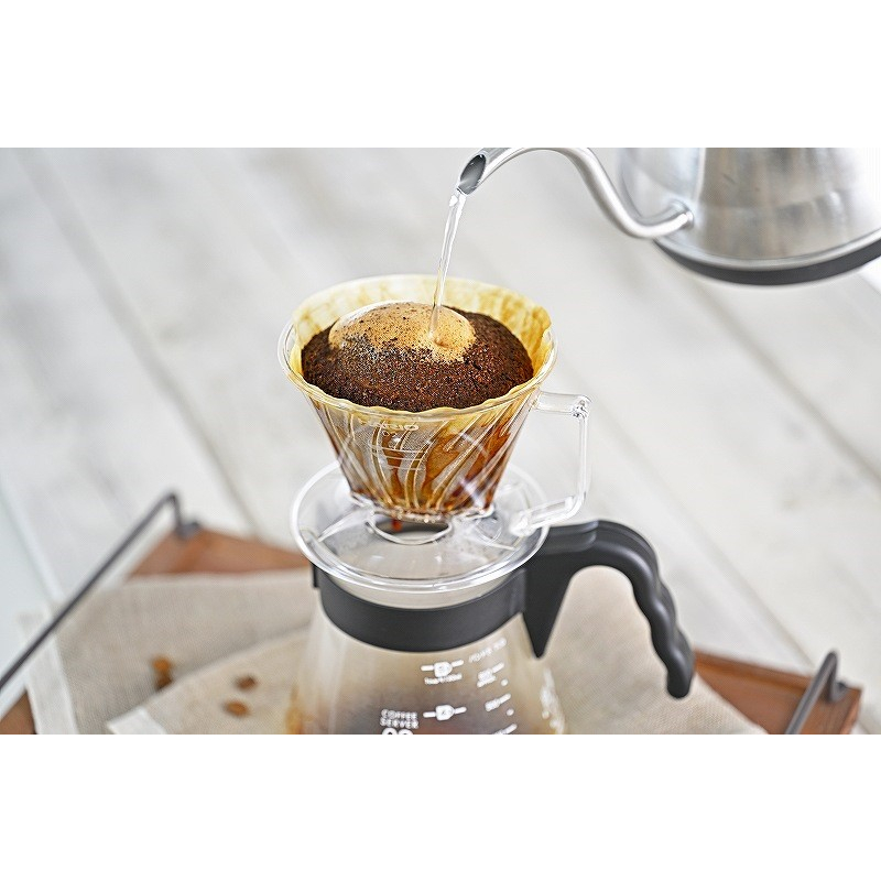 Goutteur Café Hario Pegasus Taille 01 - Fond Plat Avec Restriction Flux, Résine AS Durable