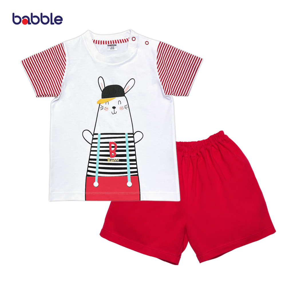BABBLE Children's Set Short Sleeves Legs Age 1 Year To 7 Years Old ...