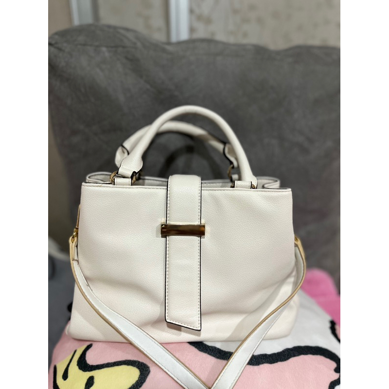 White Shoulder Bag Latem | Shopee Philippines