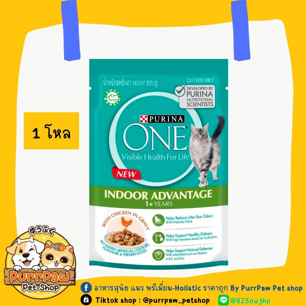Purina one High Protein Wet Cat Food Complete (Lifted A Dozen) Shopee