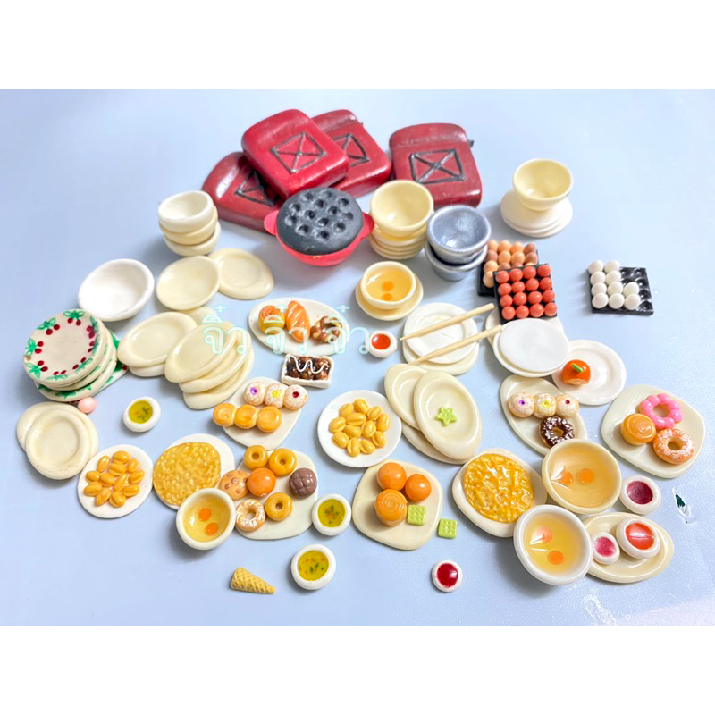 Miniature Items Models Kitchens Food QC Rejected Set 199 Baht. Snacks ...