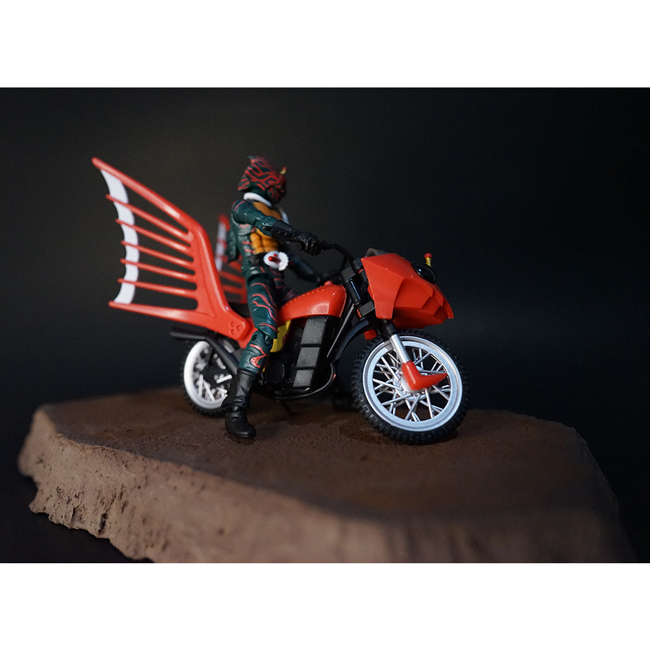 Amazon V6 Mask Rider Shodo X With Base Handmade Red Wizard | Shopee ...