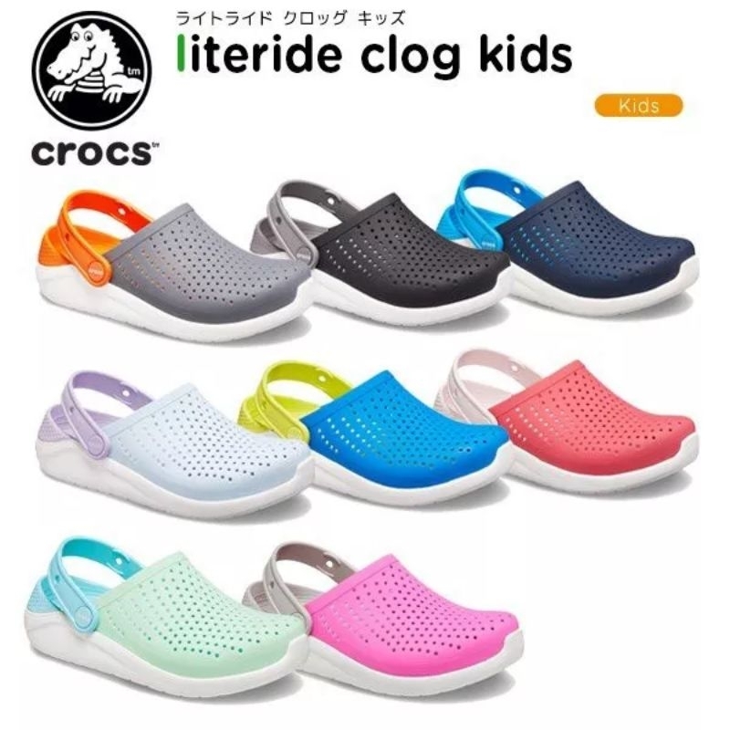 Crocs LiteRide Clog Kids Children Shoes Cheaper Shop Best Seller ...