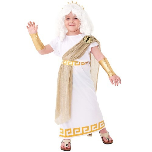 7C324 Child Set Sus Costume Ceus The God Of Lightning Zeus | Shopee ...