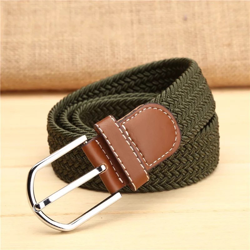 Canvas Elastic Belt No Drilling Required Available In Many Colors And