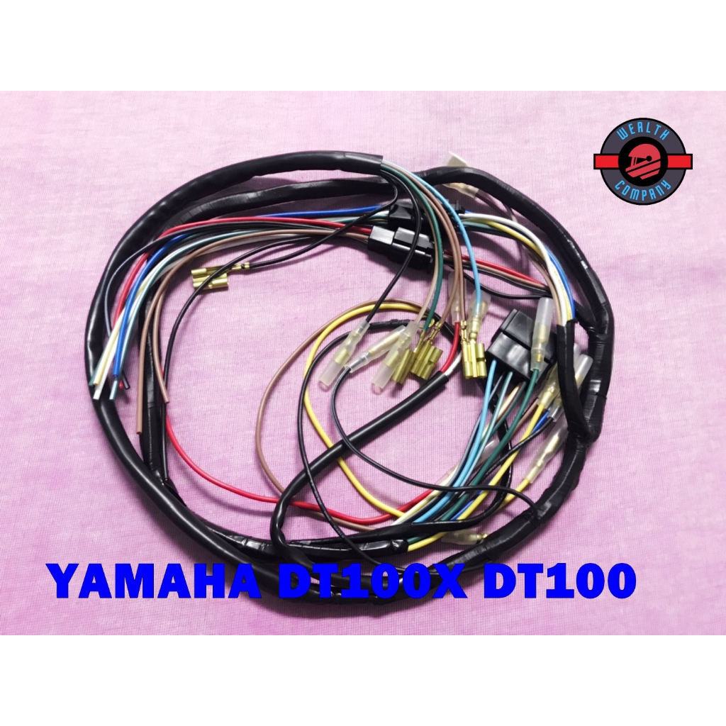 Motorcycle Wiring Harness YAMAHA DT100X DT100 // Wire Set | Shopee ...