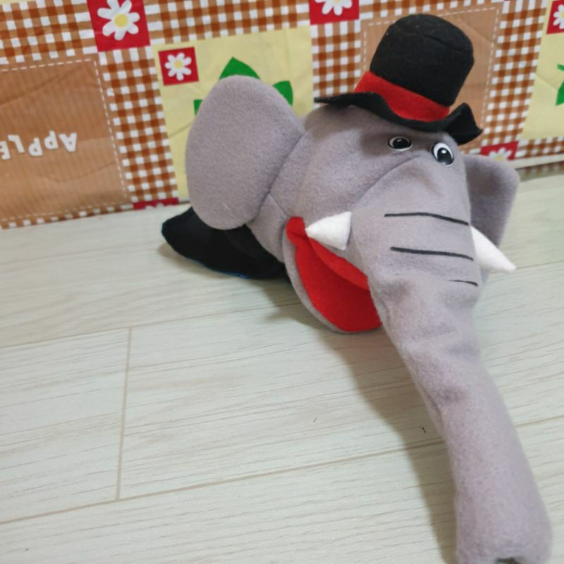 Hand Puppets/Beep Sound/Elephant/Rabbit/Frog/With/That Mouth When ...