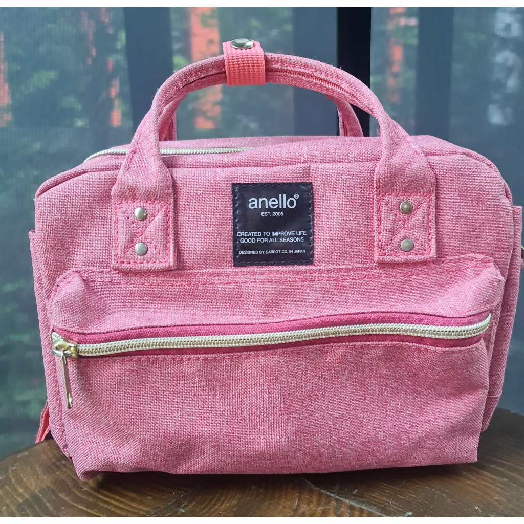 Authentic anello Bag 10 Inches No Any Blemishes Very Good Condition