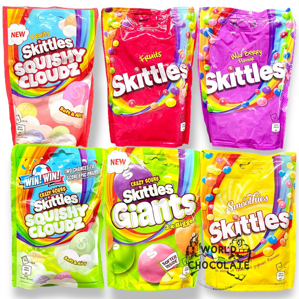 Skittles European Fruit Flavored Candy Shopee Philippines