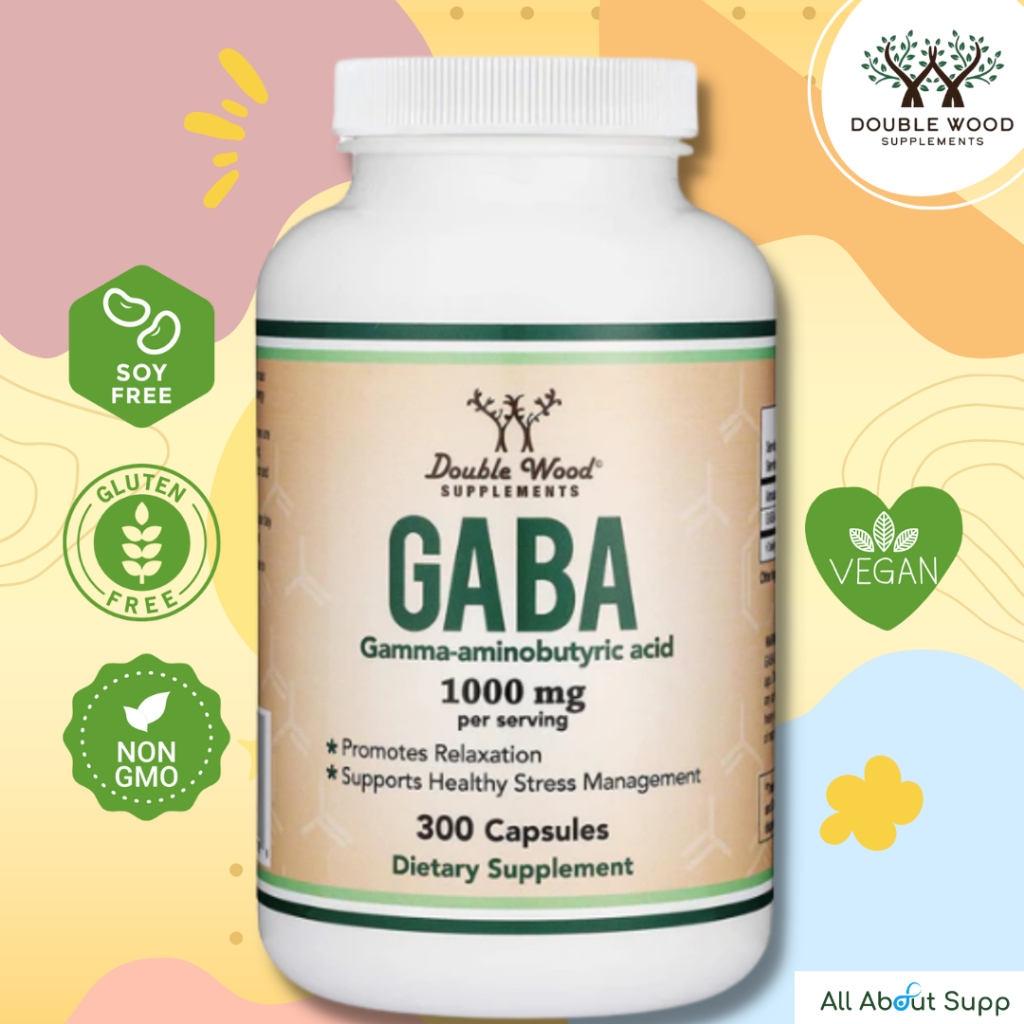 GABA by DoubleWood Nourishes The Brain Reduces Tension Anxiety