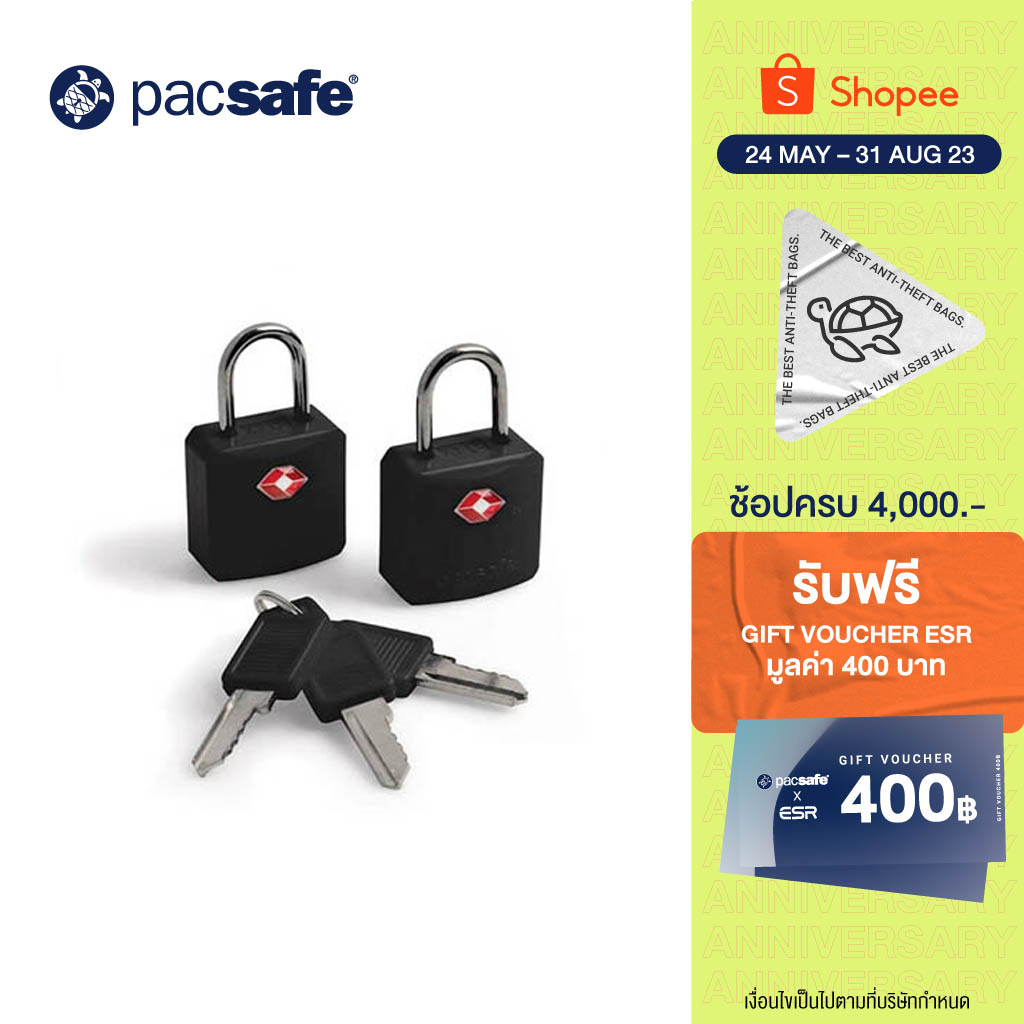 Pacsafe PROSAFE 620 TSA ACCEPTED LUGGAGE LOCKS Lock Key | Shopee ...