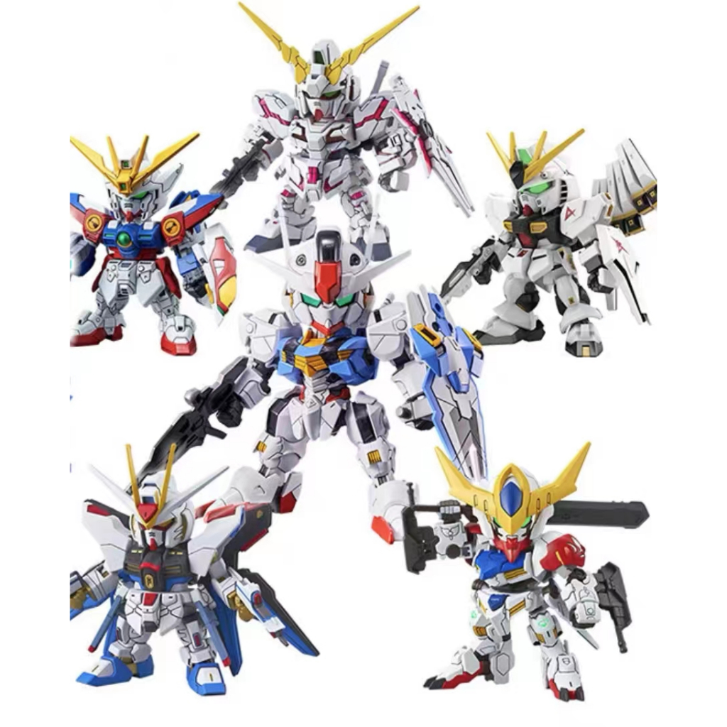 Bandai Assembled Model SDEX Gundam Power Free Angel Bull Sha Zabi 00 ...