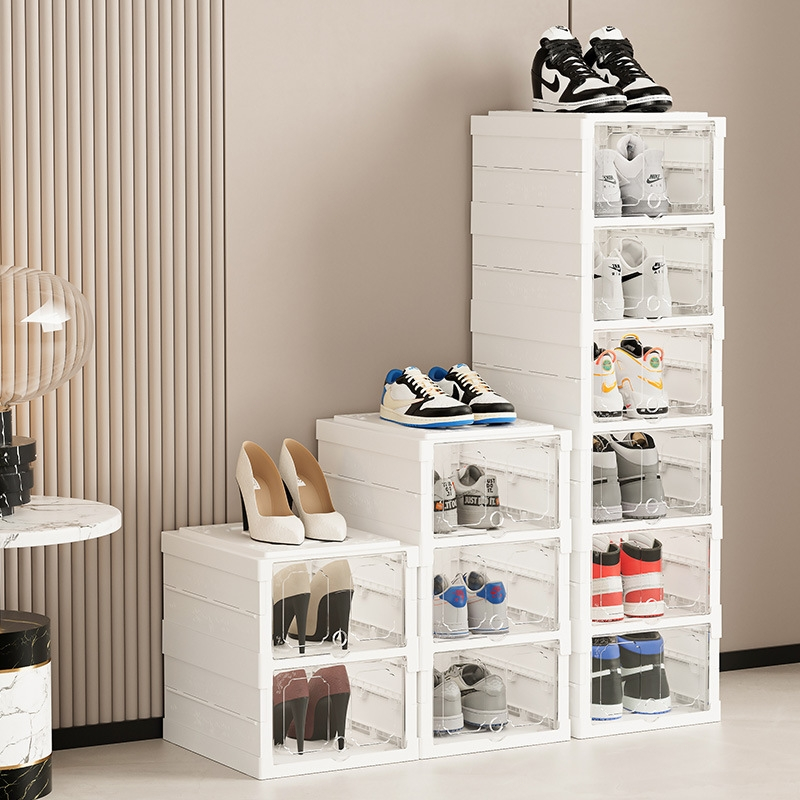 Ubear Shoe Cabinet Rack Foldable Multi-Purpose Floor Dust And ...