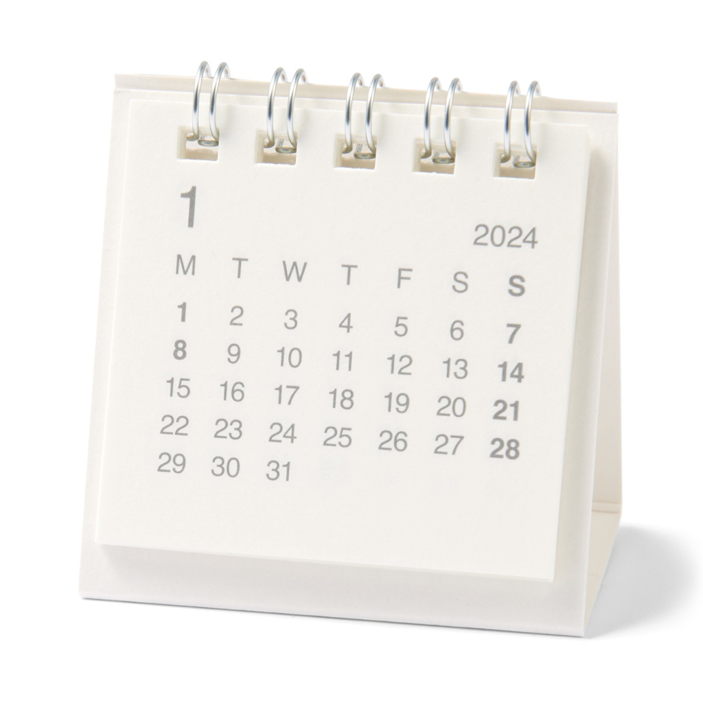 Small Muji Planner 2024 Calendar | Shopee Philippines