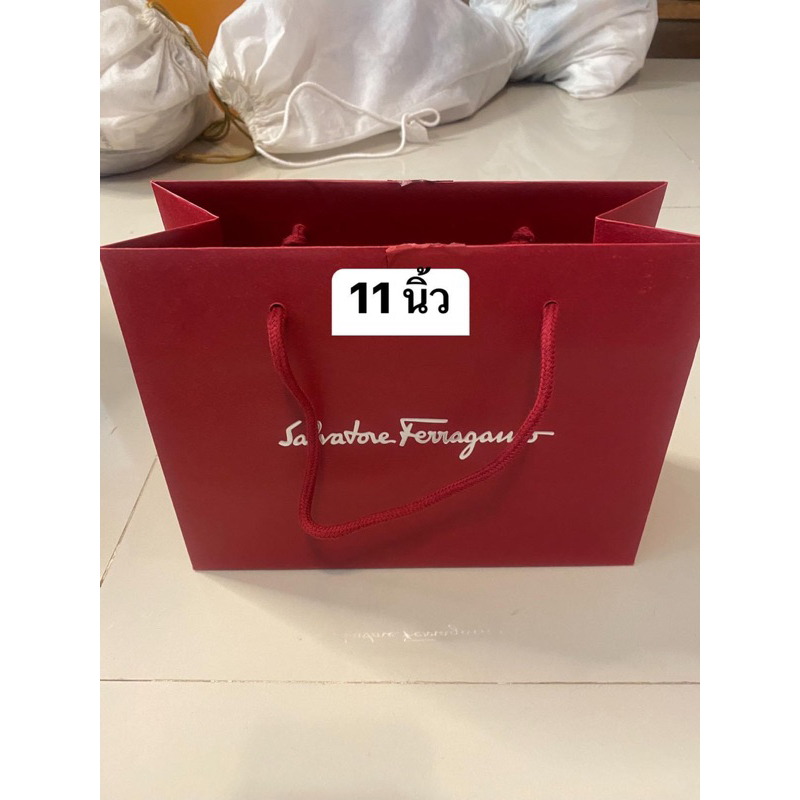 Authentic Ferragamo Paper Bag 1 Shopee Philippines