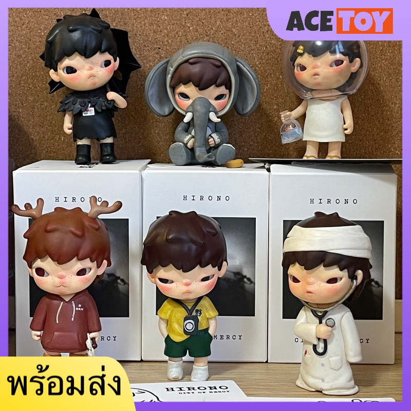 Pop Mart Hirono City Of Mercy Series Figures Blind Box Collectible Art ...