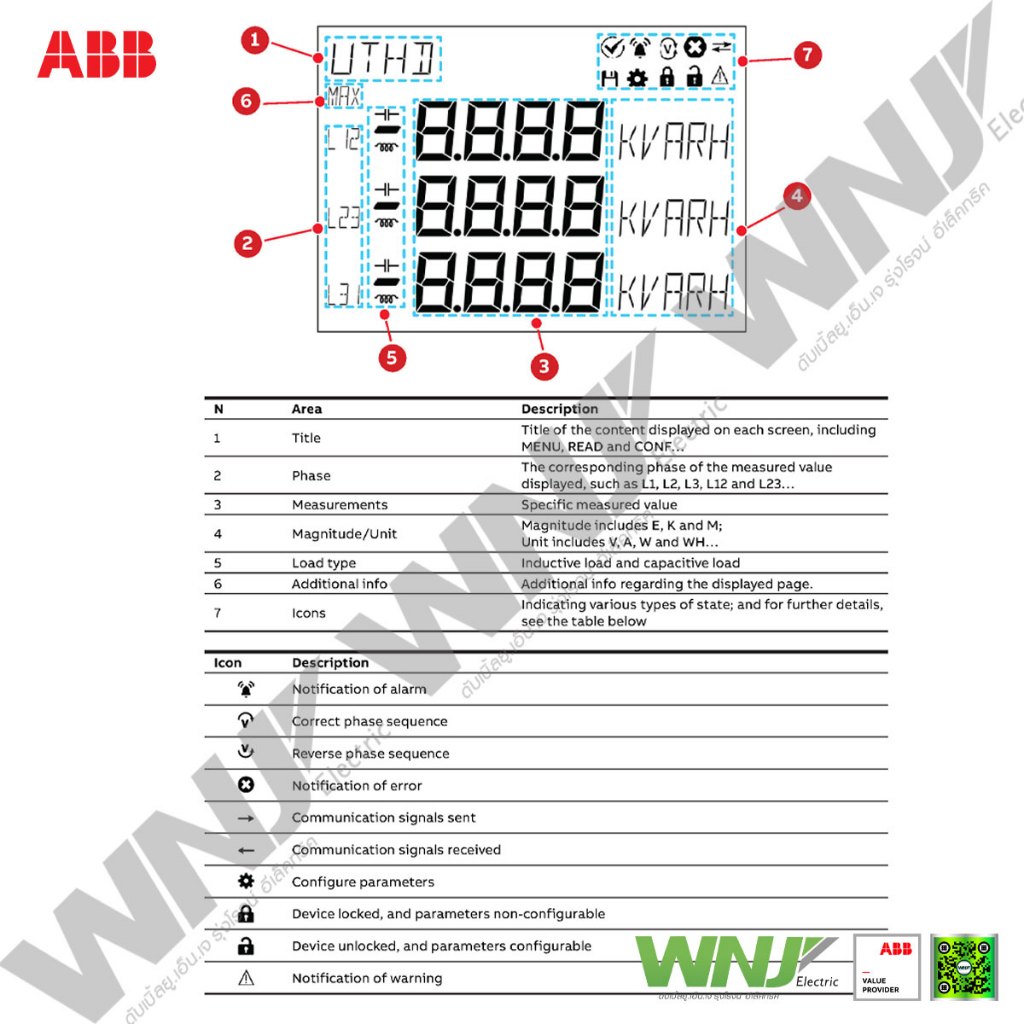 ABB Power Meter Model M1M 20 Modbus RS485 | Shopee Philippines