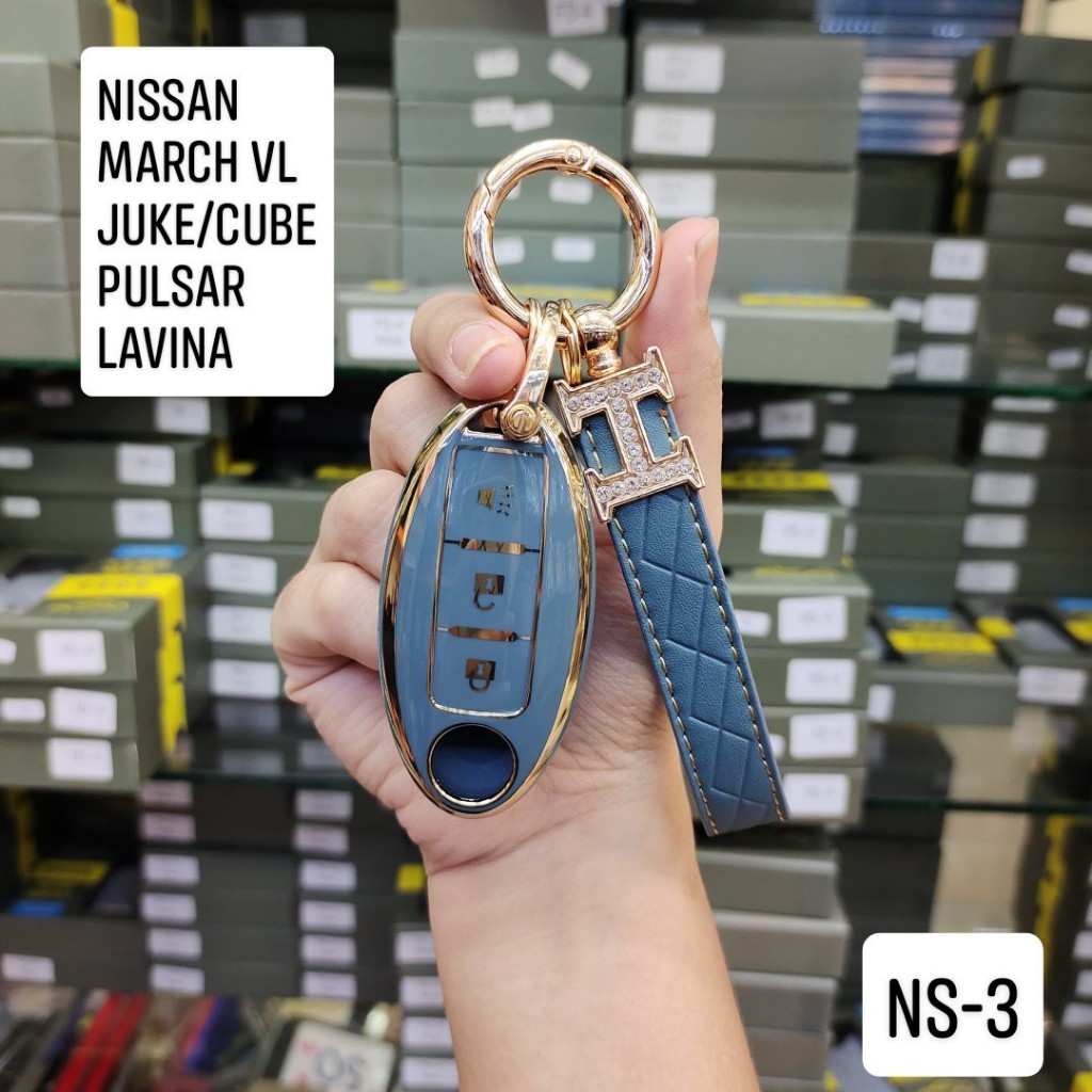 Nissan Car Key Cover Lime Green - View #8