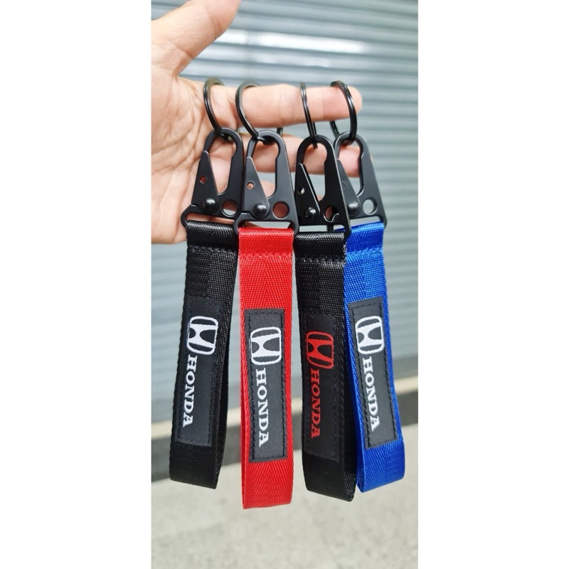 Racing Keychain Honda Pattern Ring Body Is Aluminum (4 Colors Notify ...