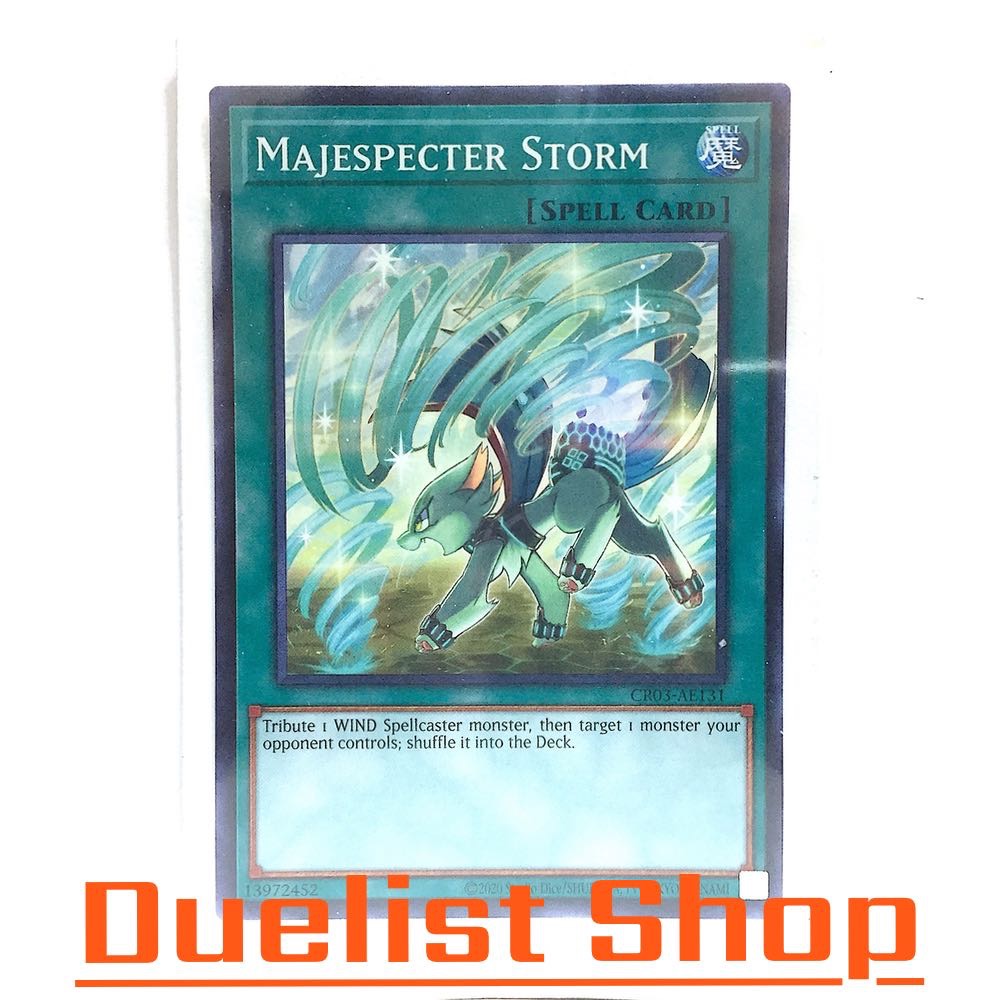 Majespecter Storm (N) Spell [Normal] CR03-AE131 Yukio Card Set (Yu-Gi ...