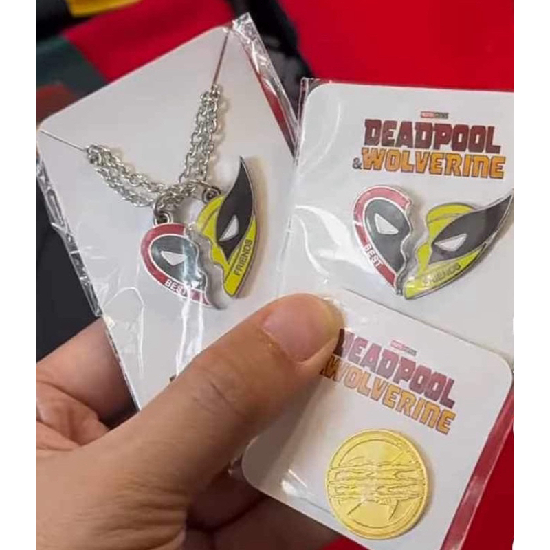 (Use The Code Deadpool & wolverine 2024 Necklace Authentic Not China