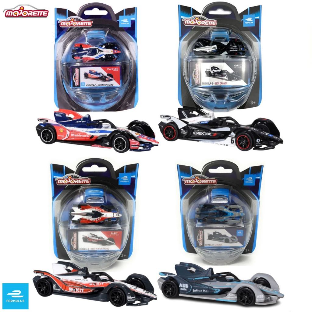 Model Car FORMULA-E Genuine License majorette (Simulation From Real Car ...