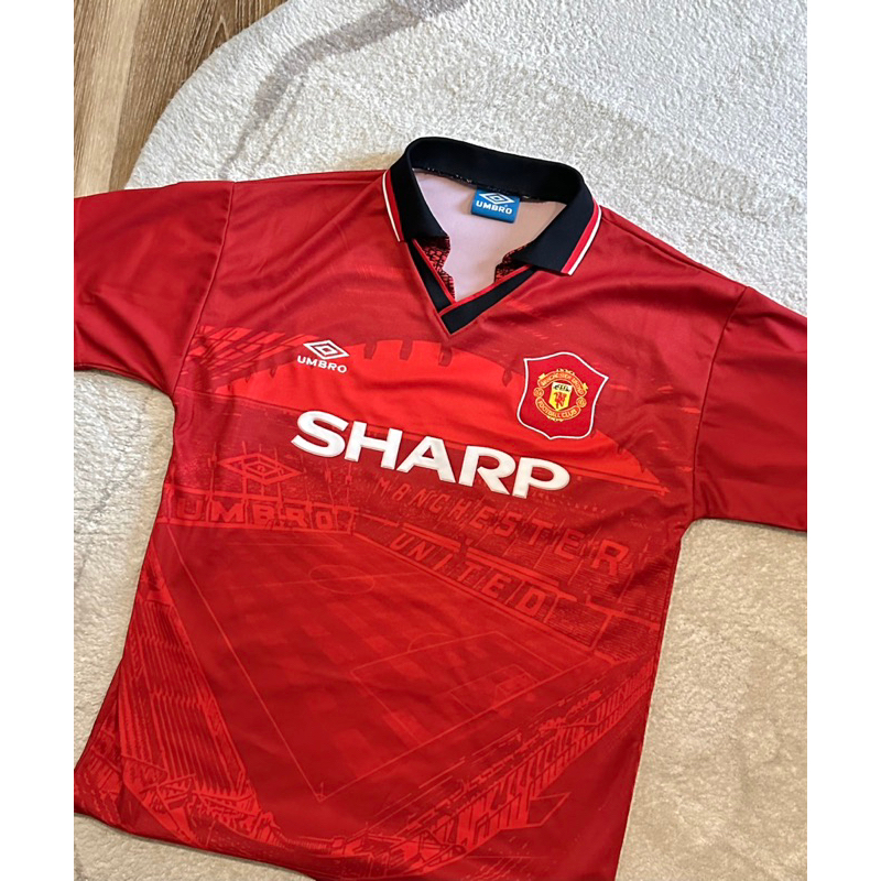 Manchester United 1994-96 Home(3A) | Shopee Philippines