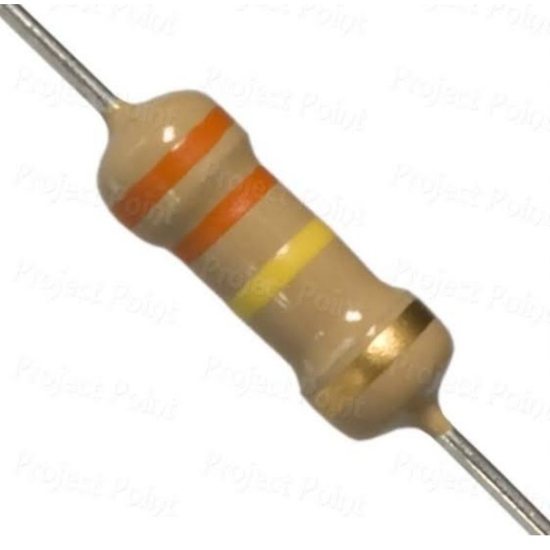 900991 Resistors 330K Ohm 20 Pieces Size 1/2 w 5% | Shopee Philippines