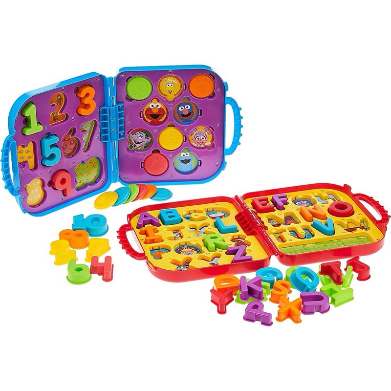 Alphabet & Number Box 2 in 1 Sesame Street On The Go Letters and ...
