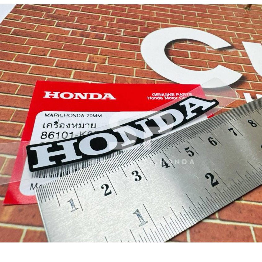 HONDA 70mm Sticker Mark Genuine Center (Reflection Type) | Shopee ...