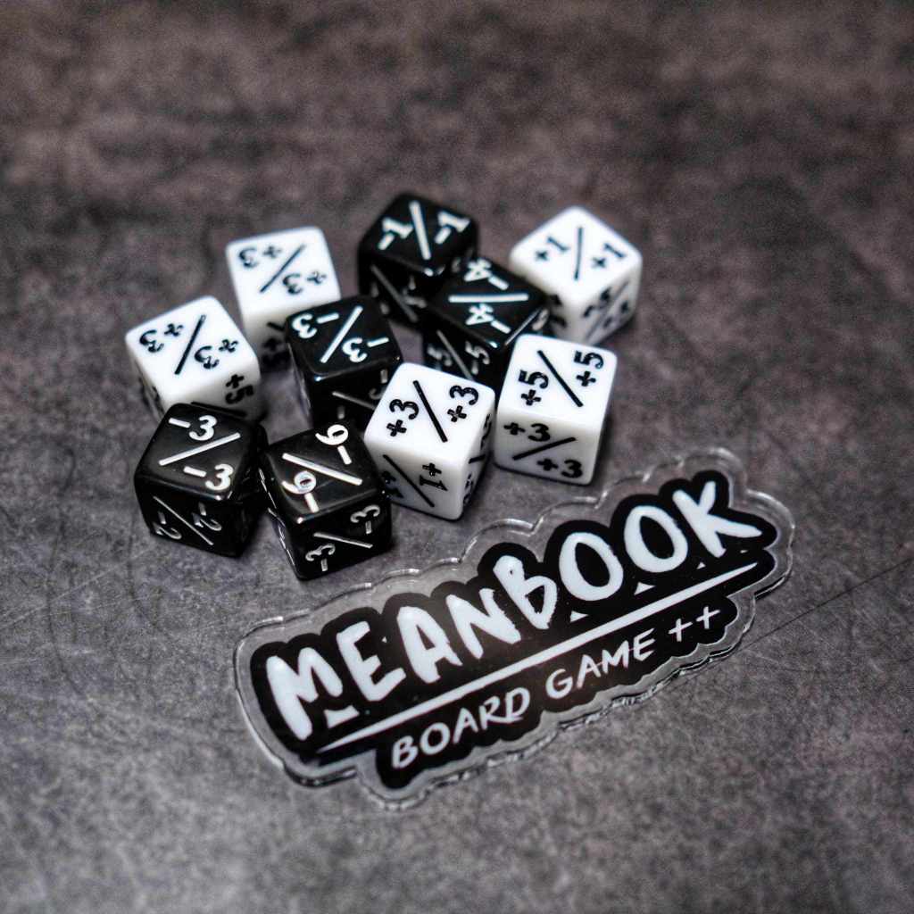 Dice +/- Plus Minus 16mm For Game Board Design Used In MTG (Magic the ...