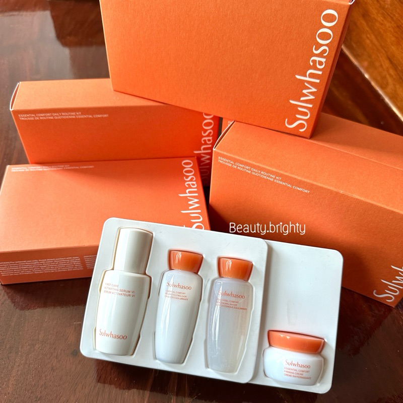 Thai Labelexp2026 Sulwhasoo Essential Comfort Daily Routine Kit (4 ...