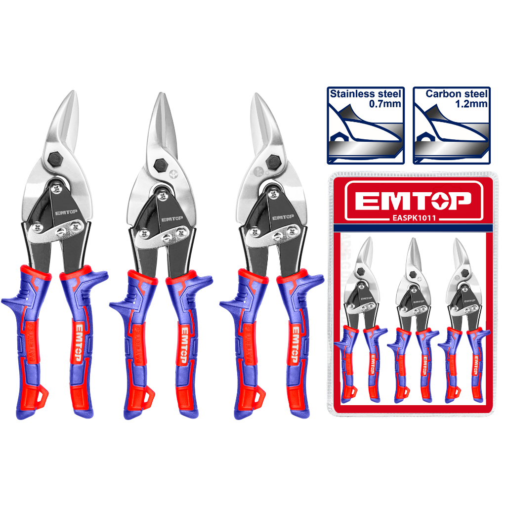 EMTOP Zinc Scissors Set EASPK1011 | Shopee Philippines