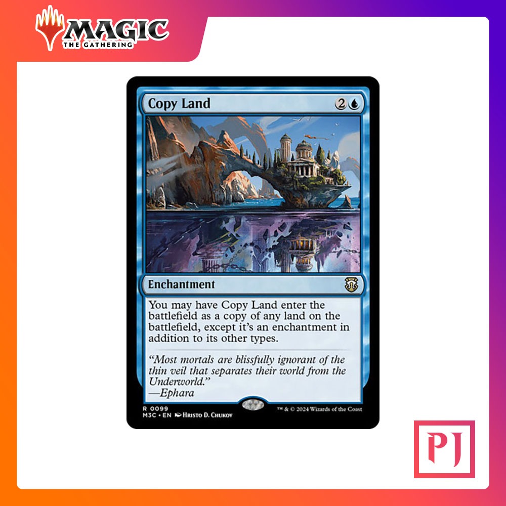 [MTG] Copy Land [M3C] [BLUE] [RARE] [NORMAL] [ENG] (Magic Card/Magic ...