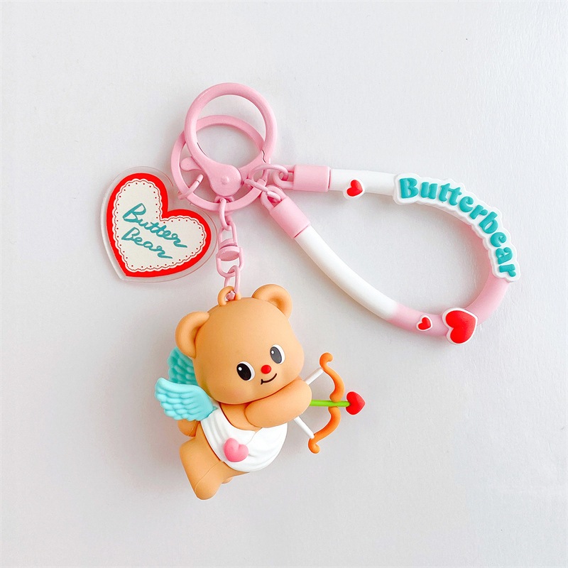 cupid Butter Bear Keychain Can Change Picture Genuine Copyright 1 ...