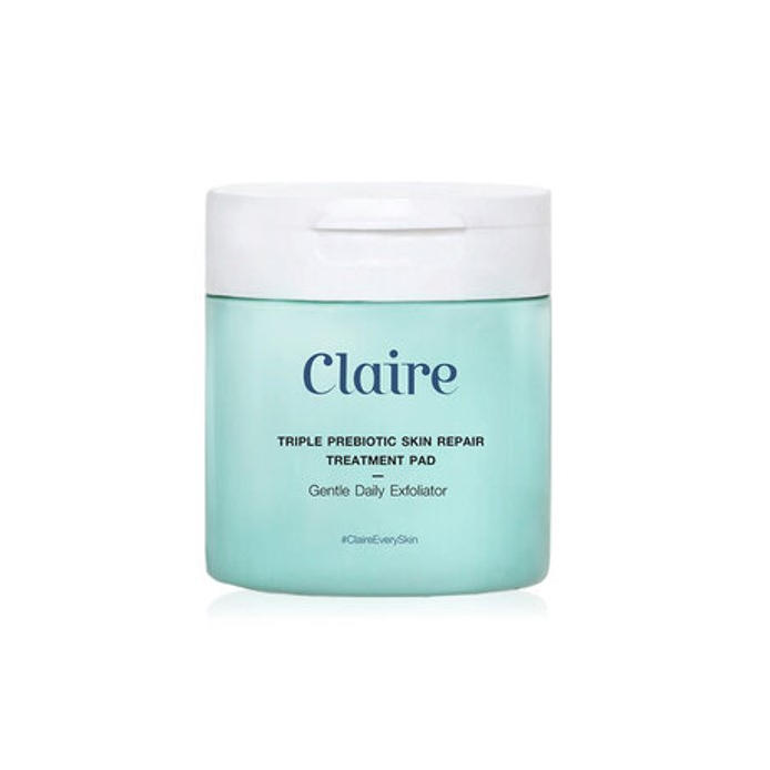 Claire Triple Prebiotic Skin Repair Treatment Pad 60 pads Facial Care ...