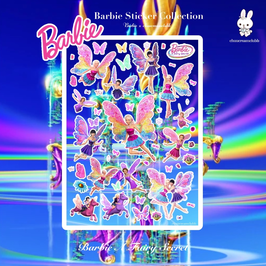 Barbie Sticker Collection (Barbie A Fairy Secret) | Shopee Philippines