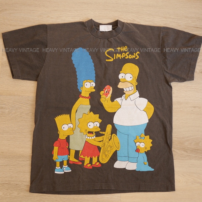 THE SIMPSONS Bleaching Bio Cute Cartoon Simson vintage shirts | Shopee ...