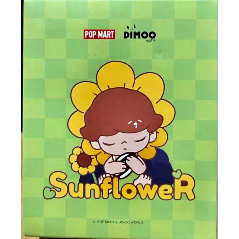 POPMART-Dimoo-Sunflower Mirror Portable (Art Toy/Designer Toy/Blind Box ...