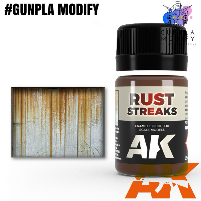 AK INTERACTIVE (AK013) Rust Streaks Enamel Color For Patterns Size 35 ...