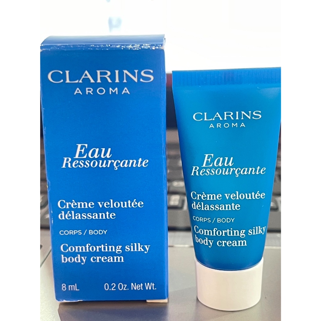 Thai Label Clarins Eau Ressourçante Comforting silky body cream 8ml ...