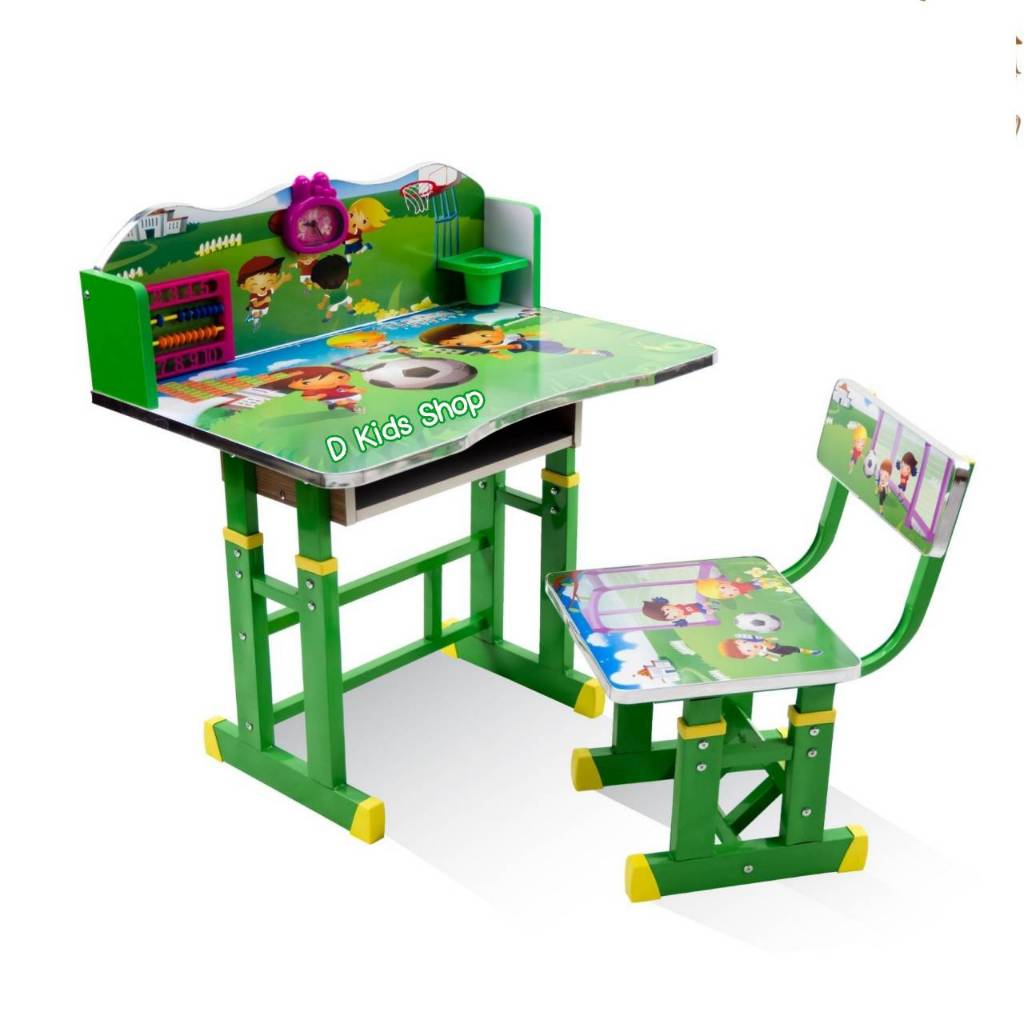 New Children's Homework Desk High-Low Can Be Printed. | Shopee Philippines