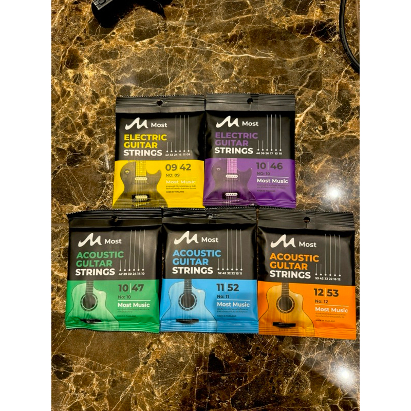 Most Acoustic-Electric Guitar Strings Lifted A Set Of 6 Lines Good ...