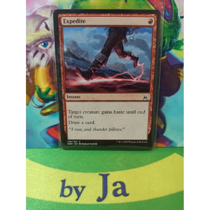 Expedite (Red) Magic The Gathering Original Condition: NM (Model:ogw ...