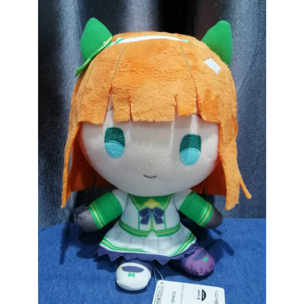 Anime Doll Fight For Dream. The Horse Girl Derby Bandai Silence Suzuka Chibi Plush toy "Uma