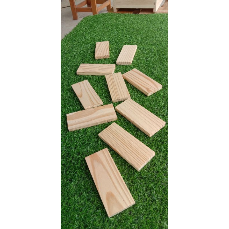 Pine Wood Outside Rolling Pin 4 Width 6.3 Cm.1.3cm Thick15cm Lengtha