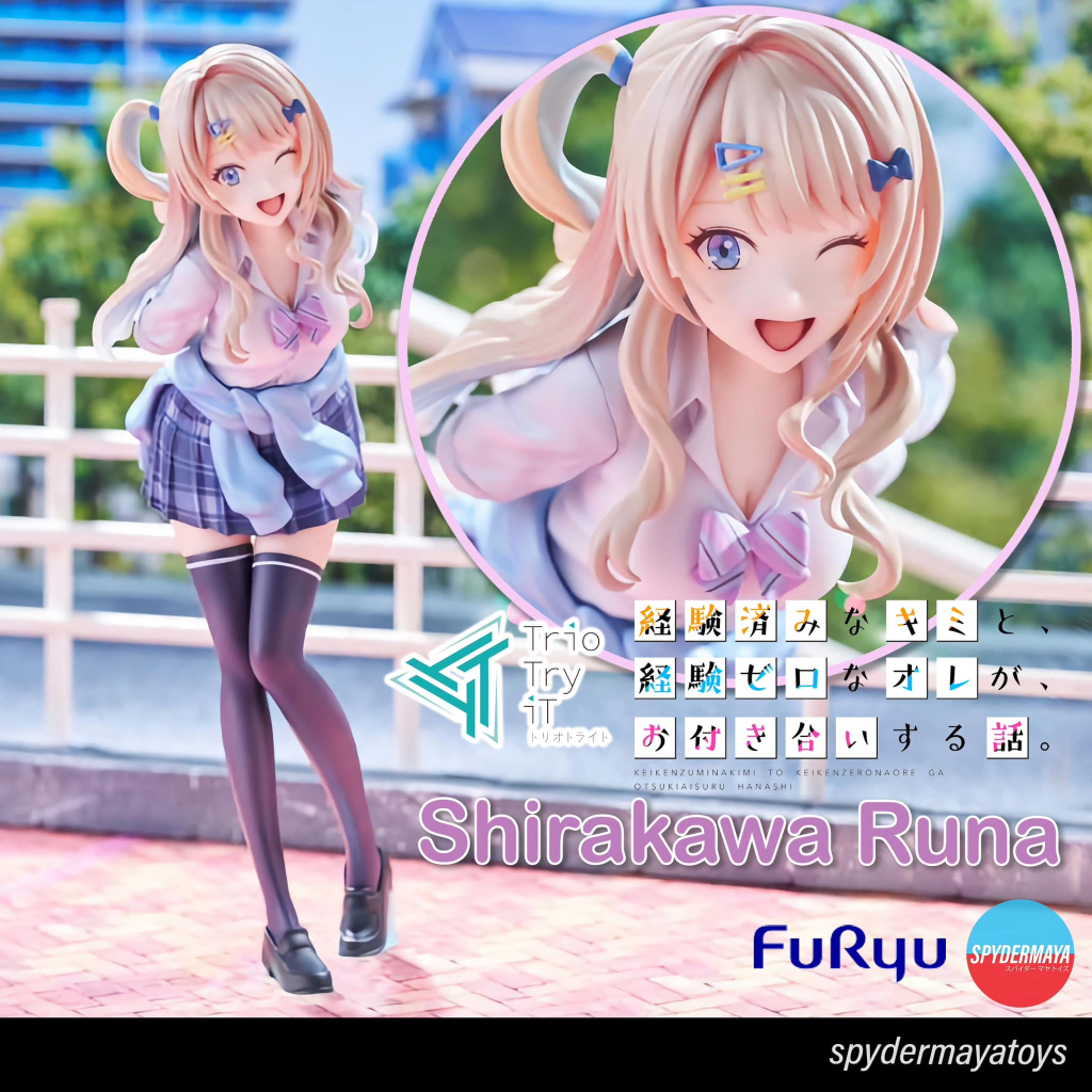 Shirakawa Runa TrioTryiTOur Dating Story The Experienced You and