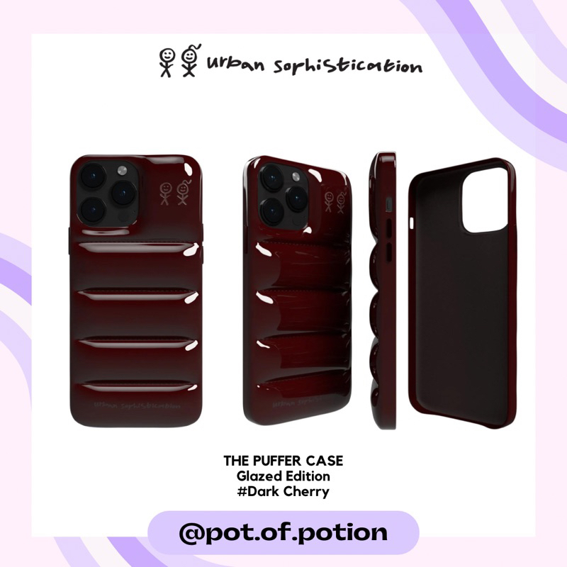 Urban Sophistication The Puffer Case (iPhone 16 15 14 13 Pro Max
