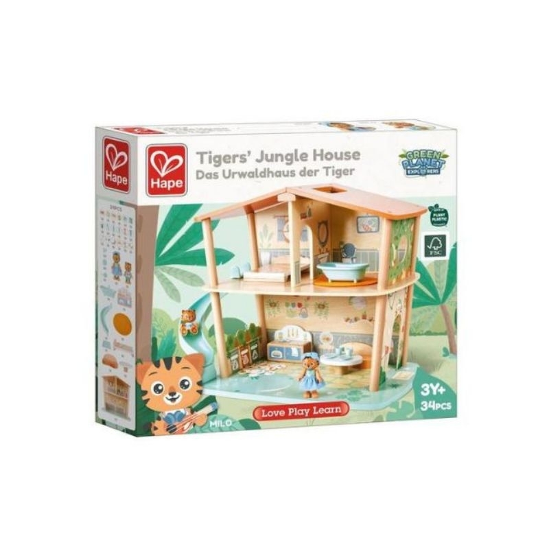 Hape wooden dollhouse on sale